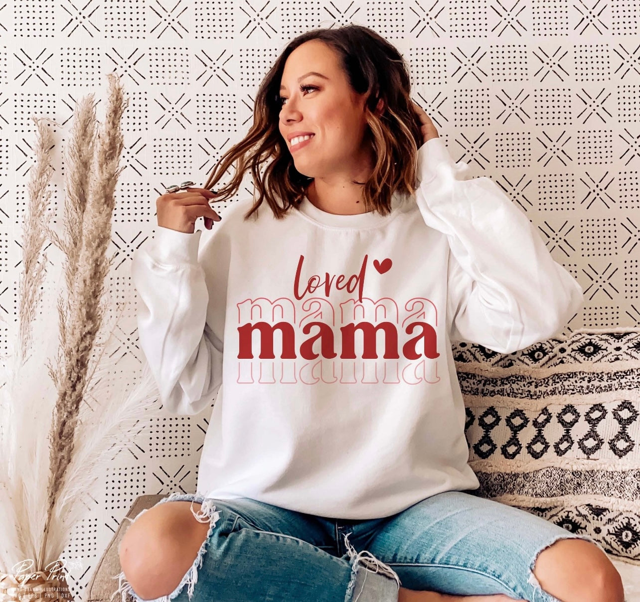 Loved ❥ Mama Sweatshirt