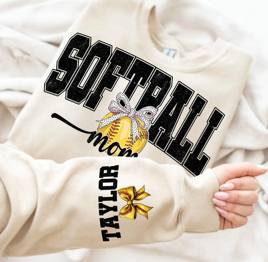 Softball mom w/name