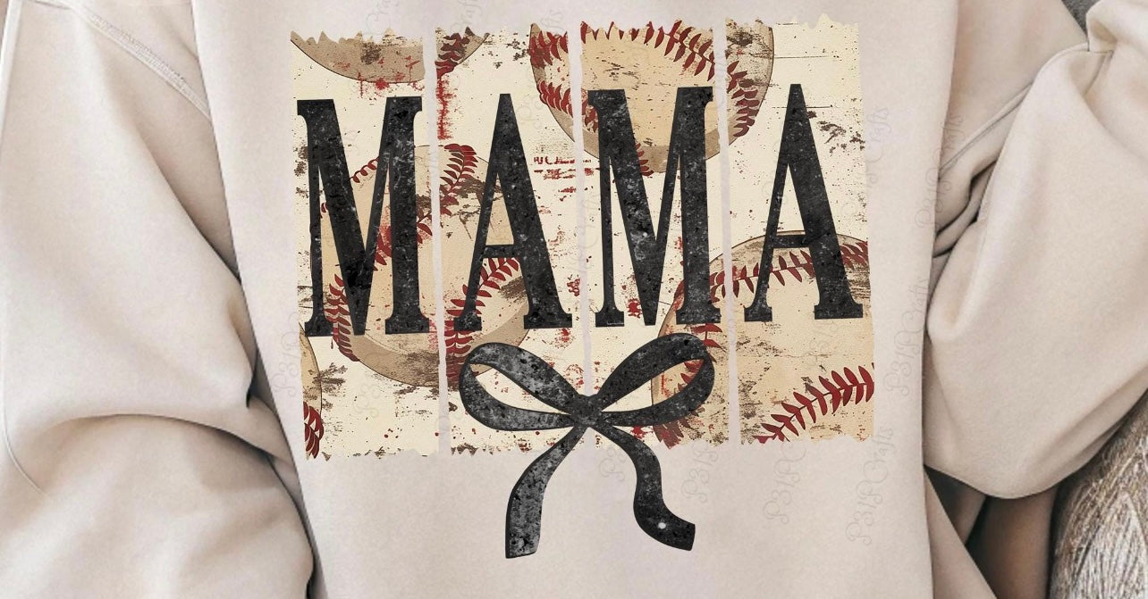 Faded Mama softball tshirt