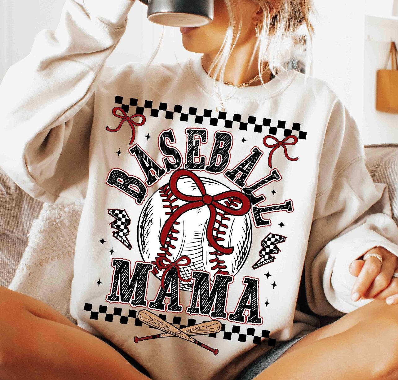 Baseball MAMA Ball & Ball shirt