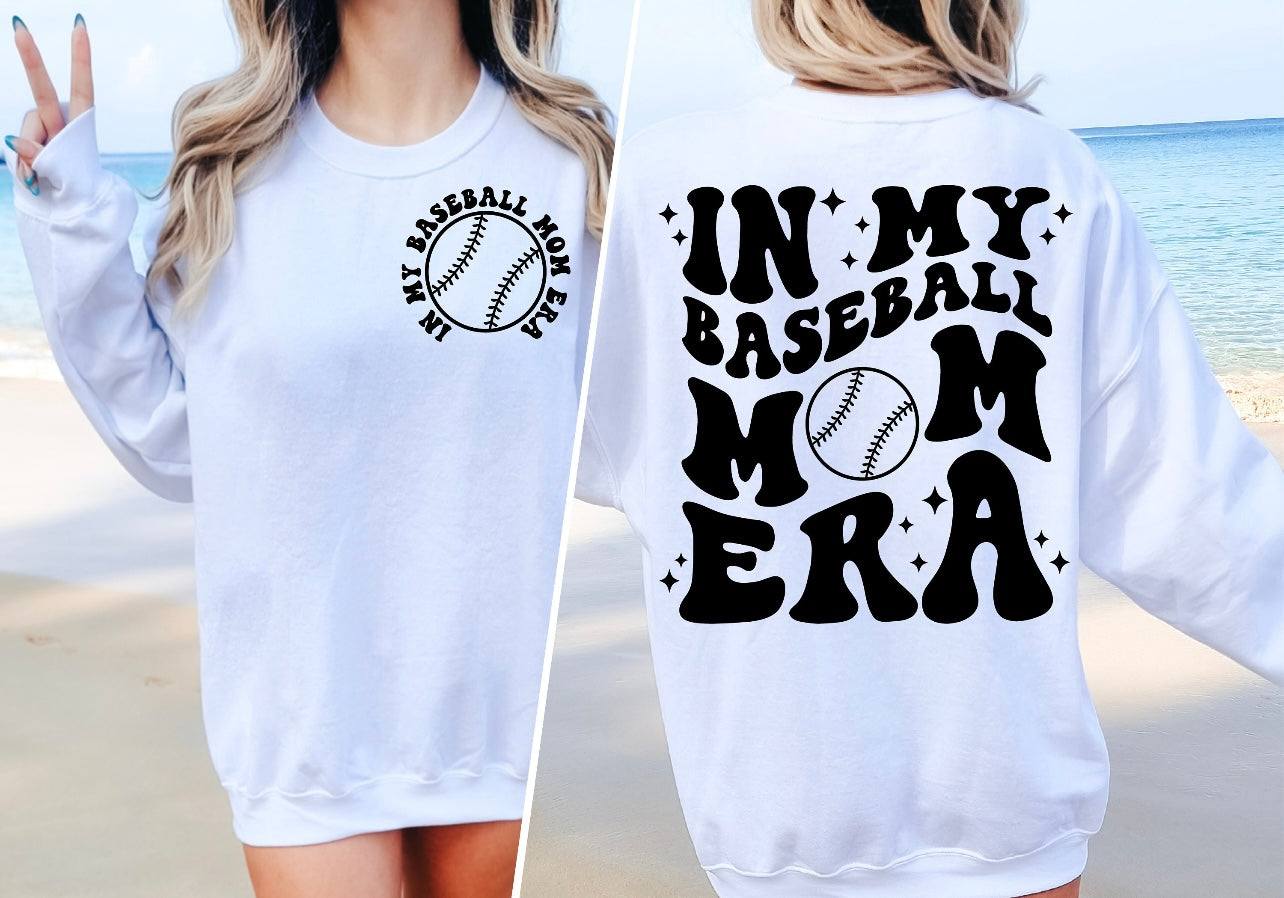 In my baseball mom era-Tshirt